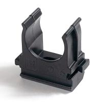 Держатель для трубы 16мм черный 100шт ПРОМРУКАВ 