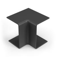 Угол внутренний 20*10мм черный ПРОМРУКАВ 4шт 